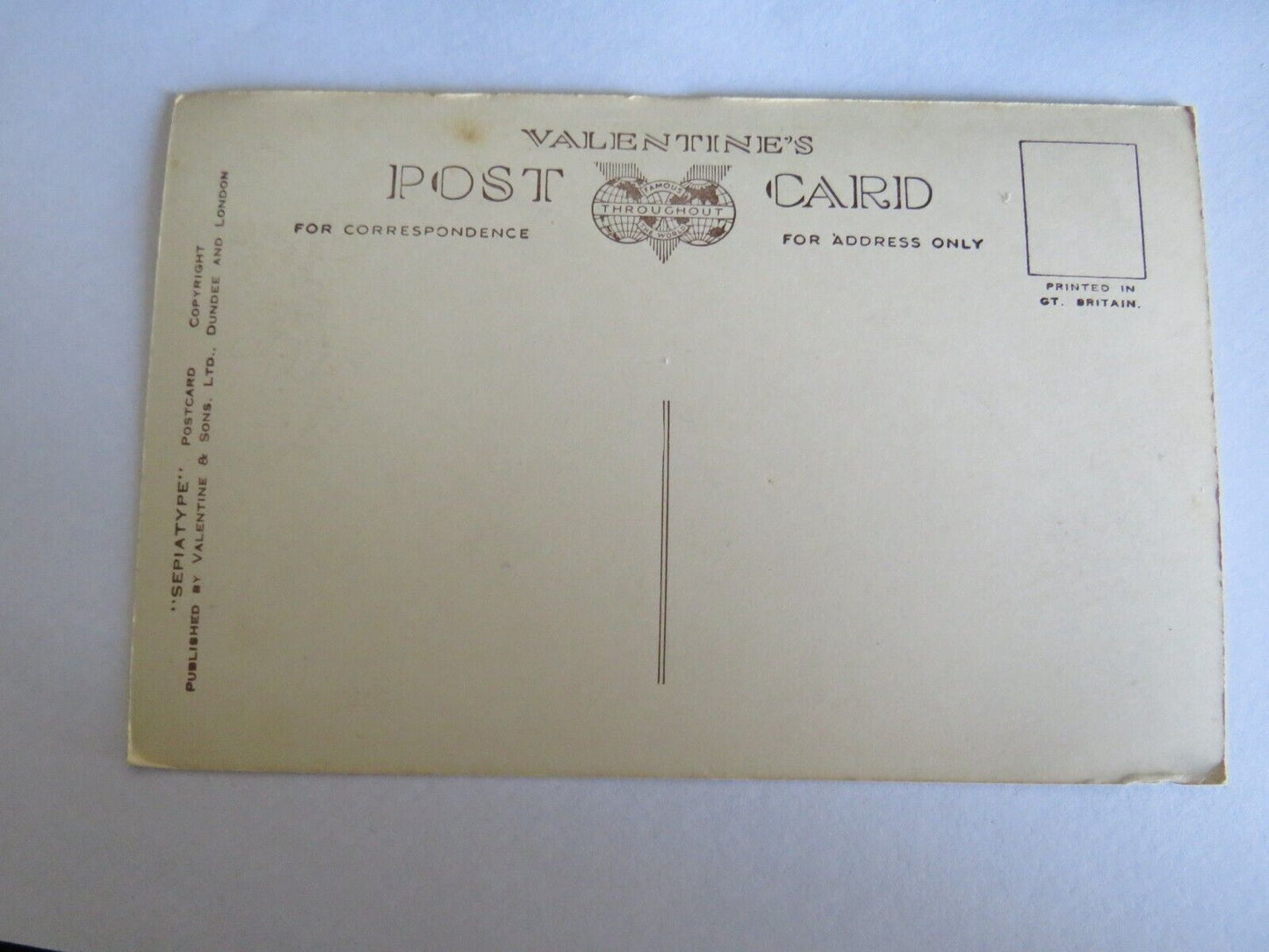 Old Postcard of Sir Walter Scott's Favourite View From Bemersyde Hill Ref : 1028