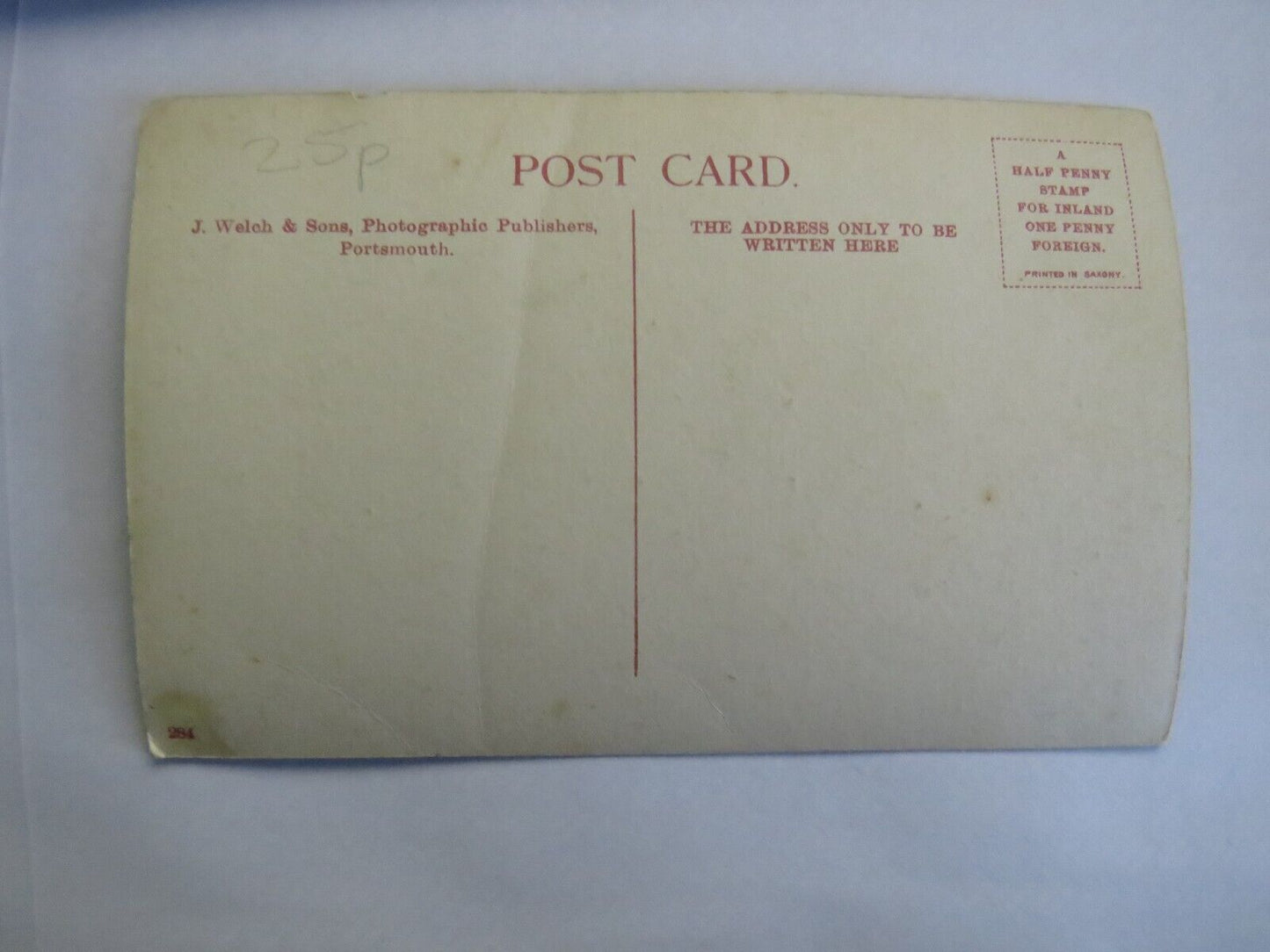 Old Postcard of Vane Hill & Harbour, Torquay - Ref : 1037