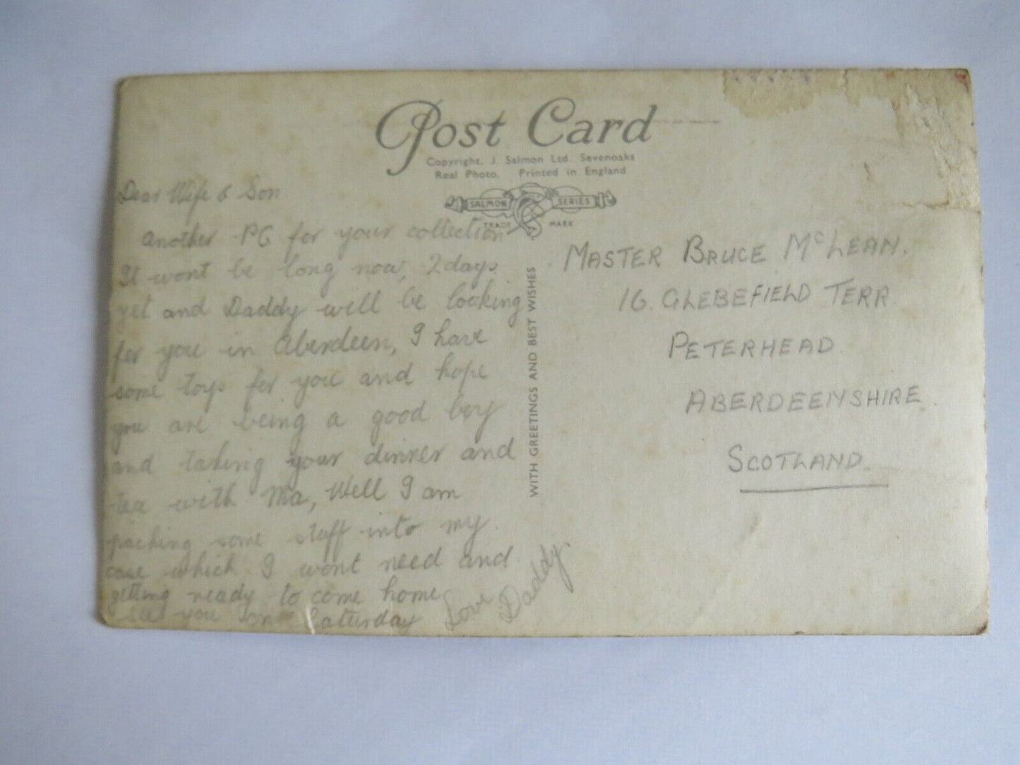 Old Postcard of The Cathedral, Manchester - Ref : 1020