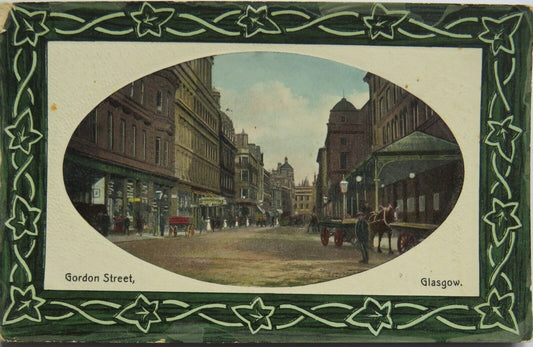 Old Postcard of Gordon Street, Glasgow 1910 - Ref : 1034