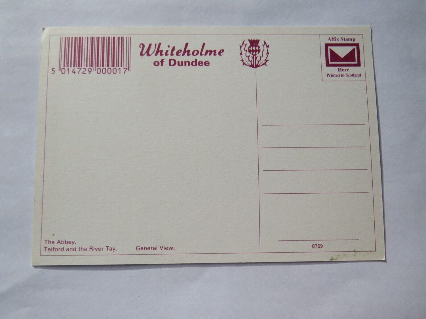 Vintage Multiview Postcard of Dunkeld