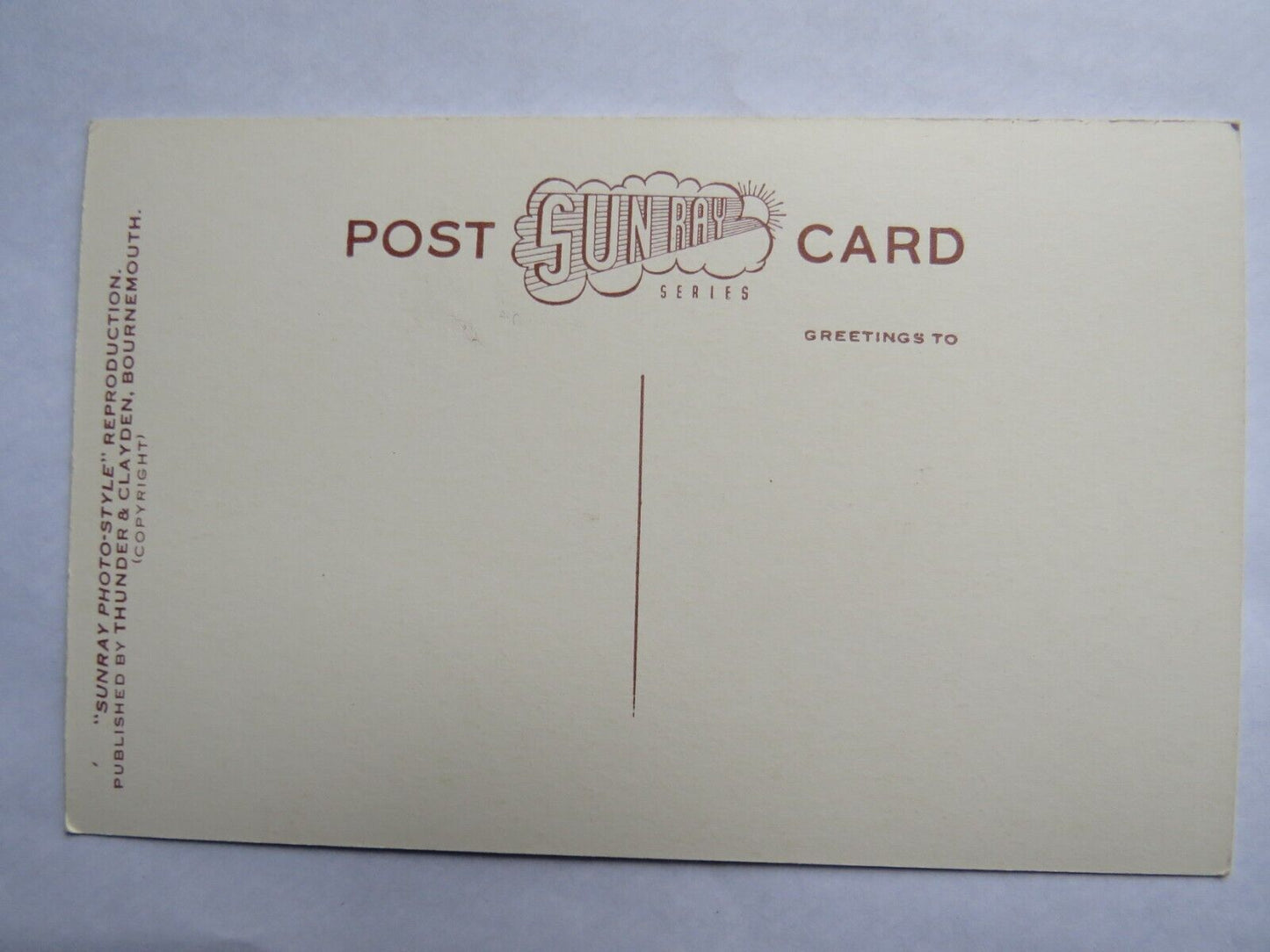 Old Postcard of The Square, Bournemouth