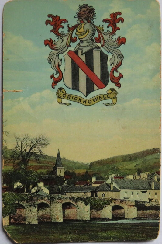 Old Postcard of Crickhowell -  Ref : 1012