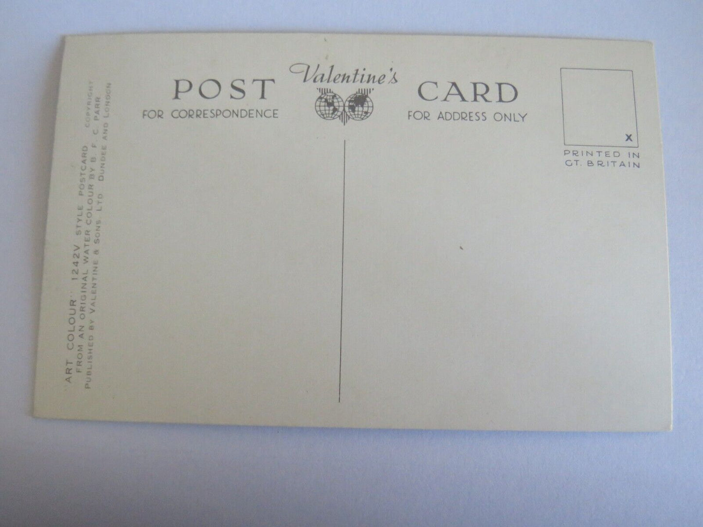 Old Postcard of Macrosty Park, Crieff - Ref : 1024
