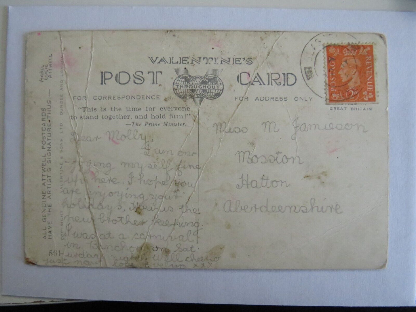 Old Comical Postcard By Mabel Lucie Attwell "A Good Ol' Gossip! " - Ref : 1031