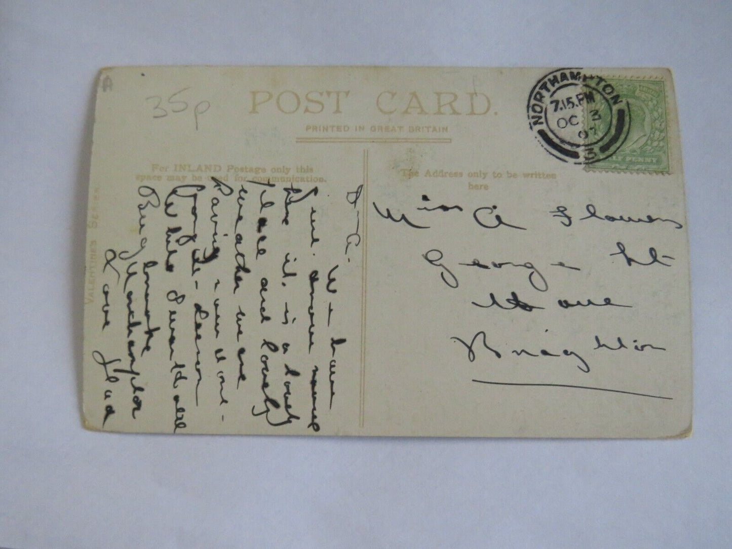 Old Antique Postcard of On The Cam, Cambridge - Ref : 1039