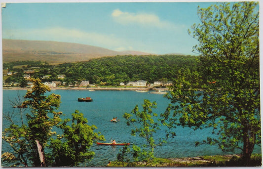 Old Postcard of Garelochhead from the West