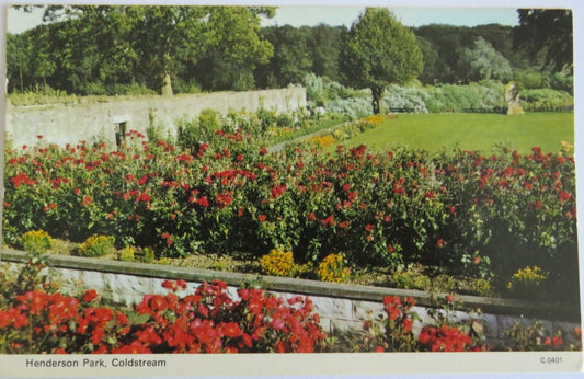 Old Postcard of Henderson Park, Coldstream - Ref : 1024
