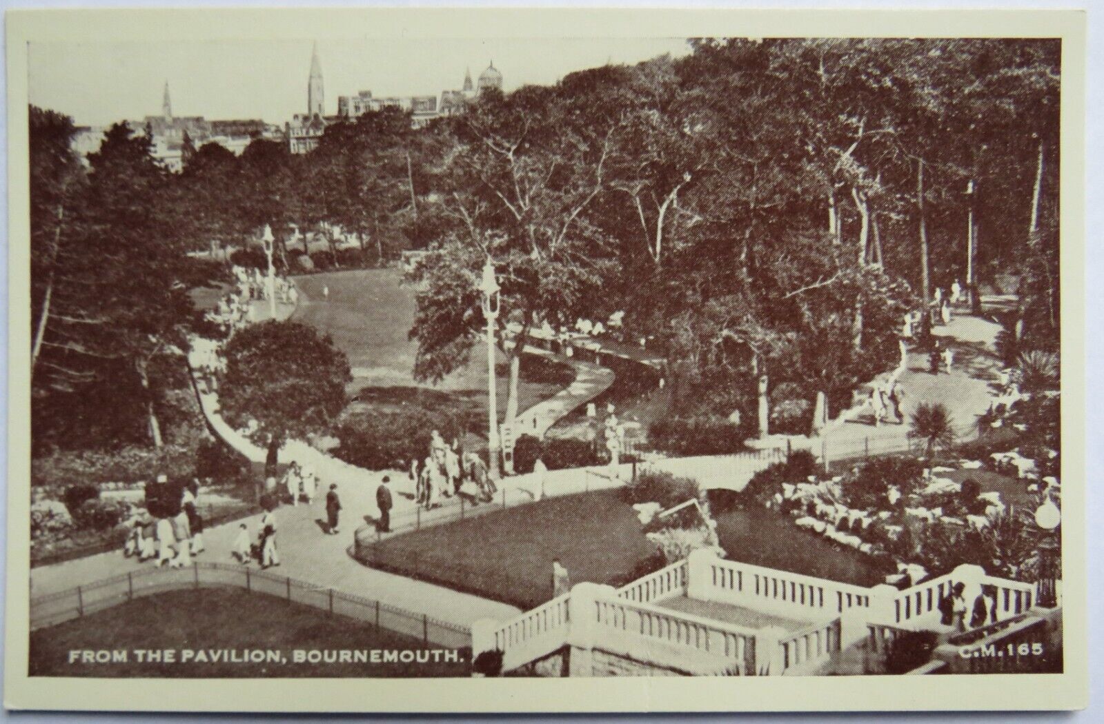 Old Postcard of From The Pavilion, Bournemouth