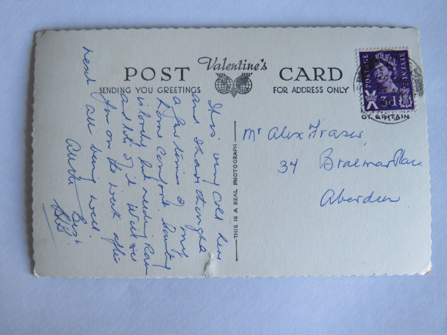 Old Postcard of Shin Falls 1961 - Ref : 1001