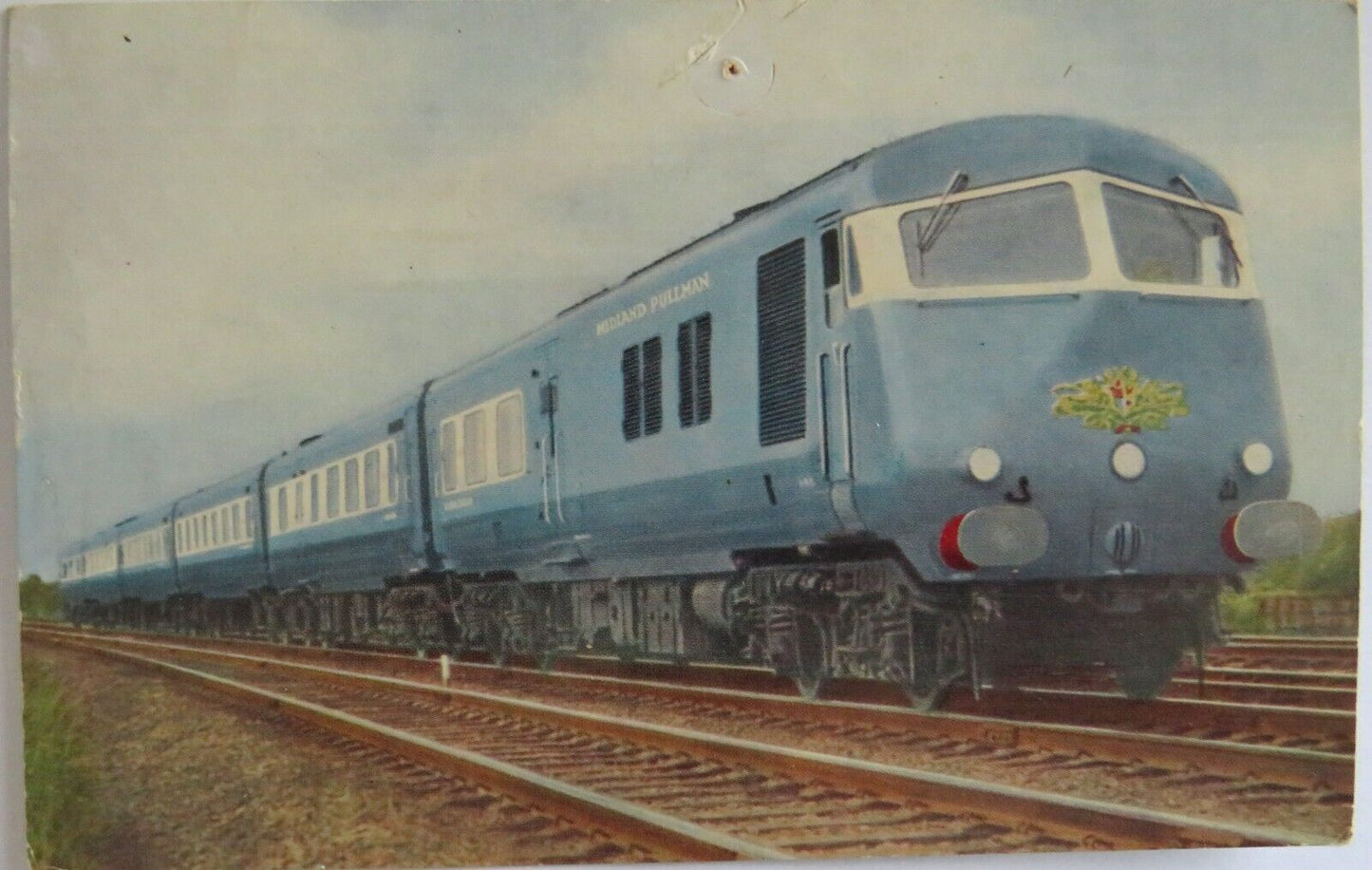 Old Postcard Of The Midland Pullman - Ref : 1022