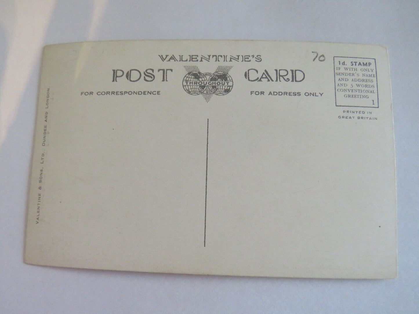 Old Postcard Of New British Fighter Plane "Martlet" - Ref : 1014