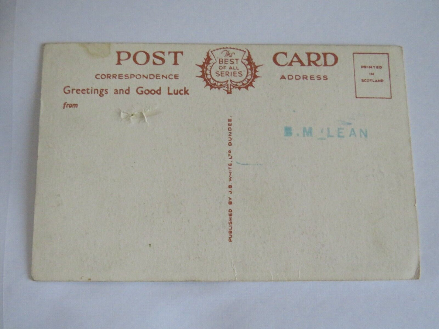 Old Postcard Ravenscraig Park, Kirkcaldy - Ref : 1021