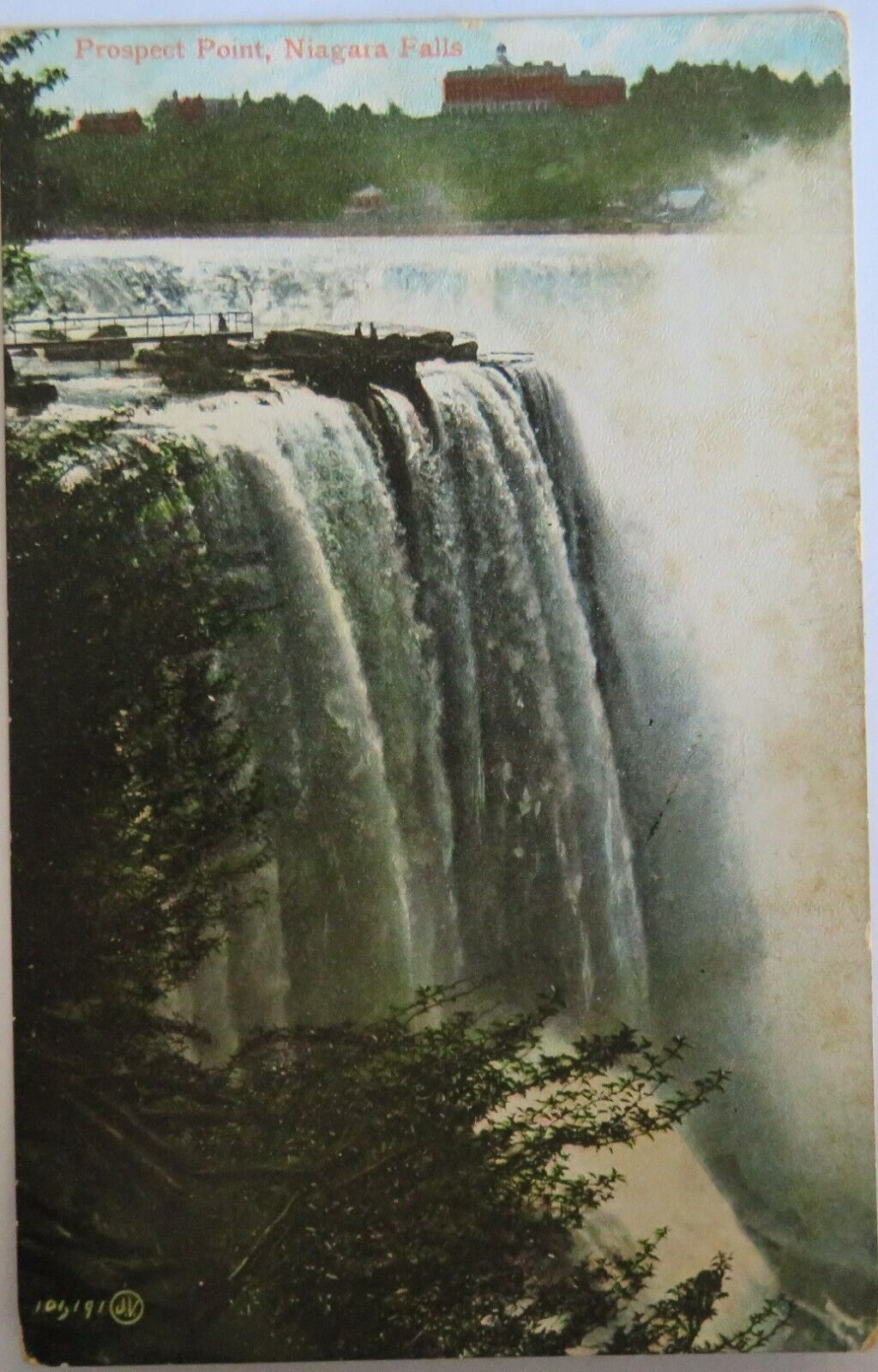 Old Postcard of Prospect Point, Niagara Falls - Ref : 1027