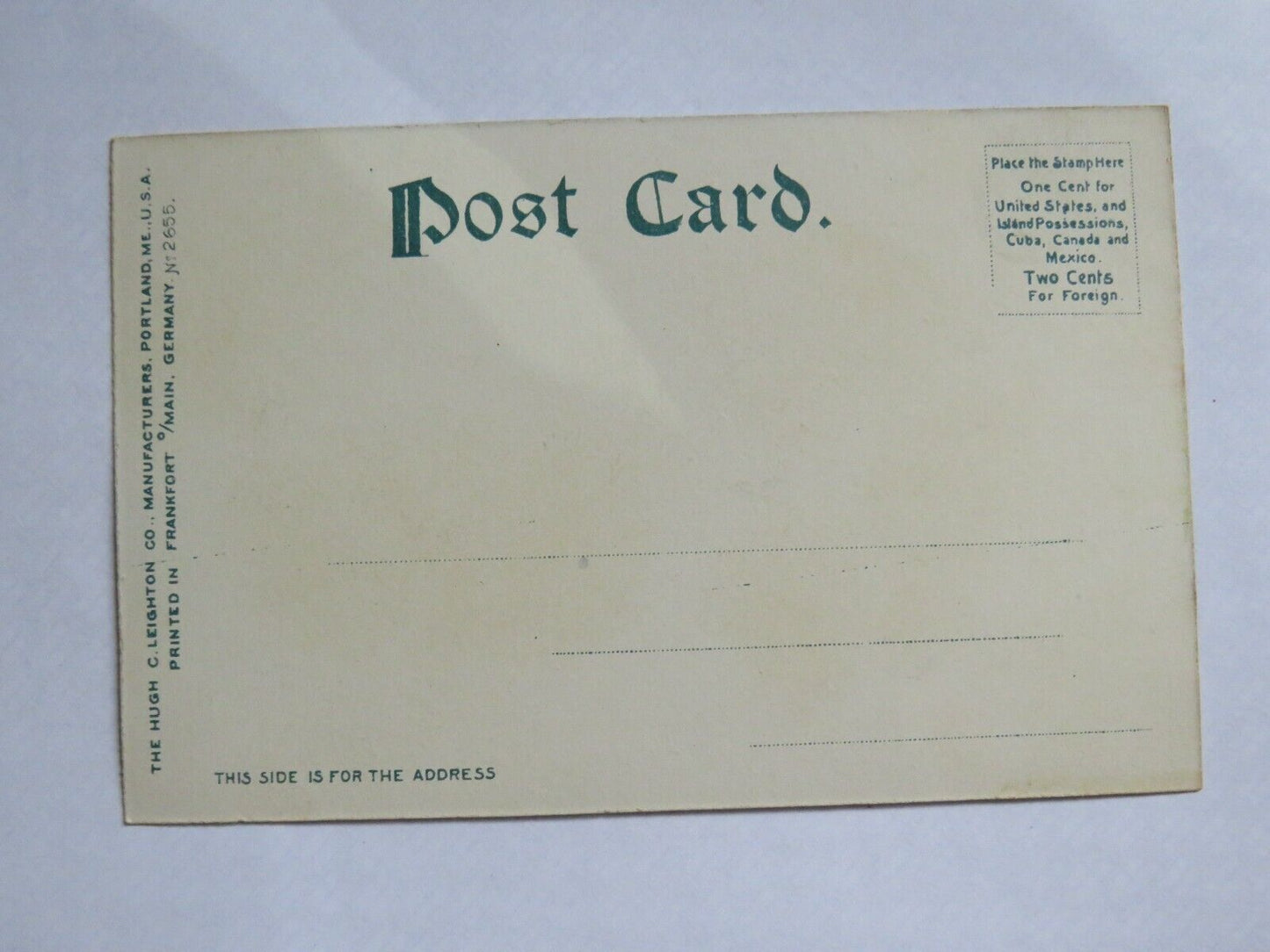 Old Postcard of Albany, N.Y. Centre Market - Ref : 1010