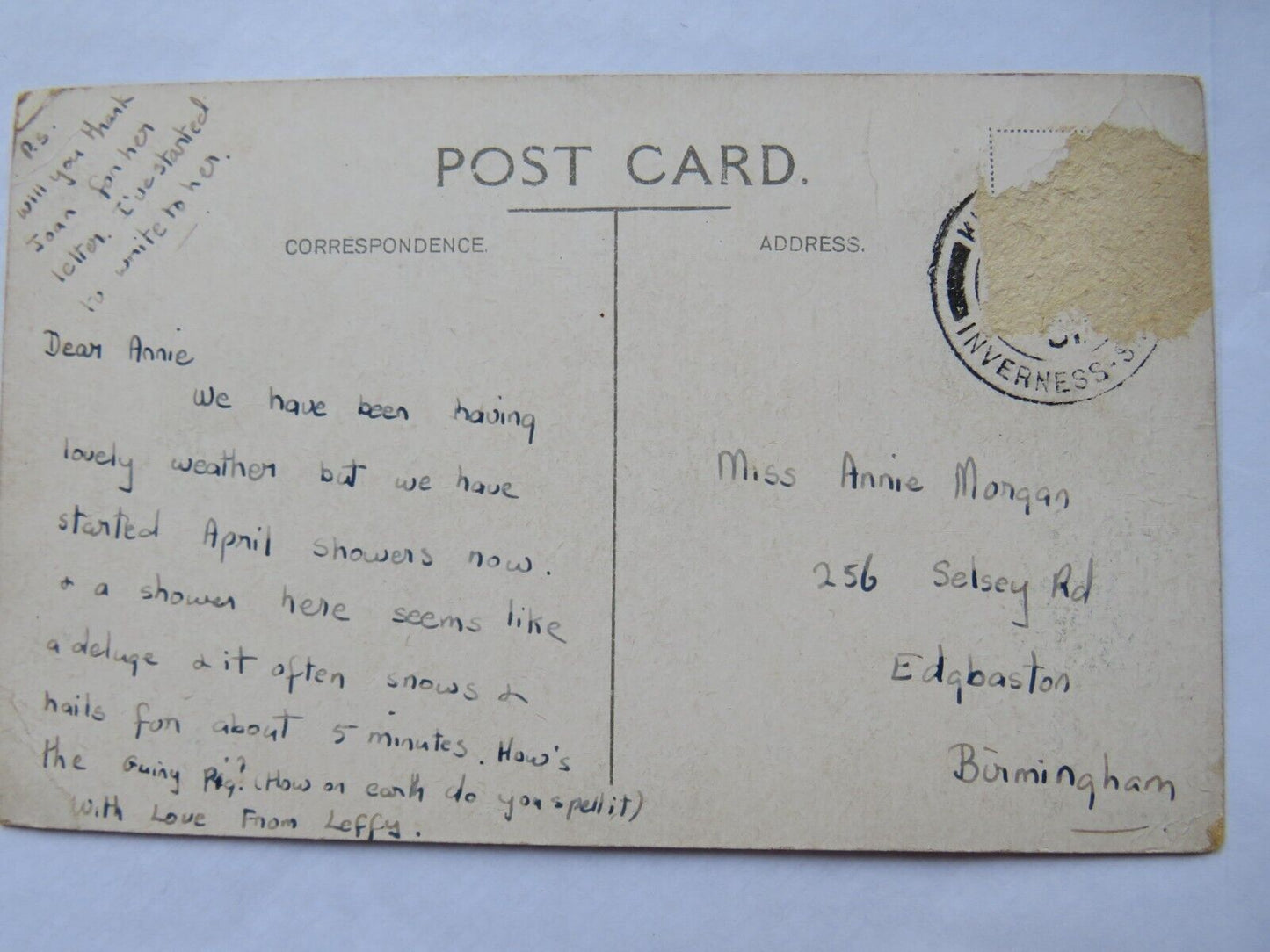 Old Postcard of The Gynach, Kingussie