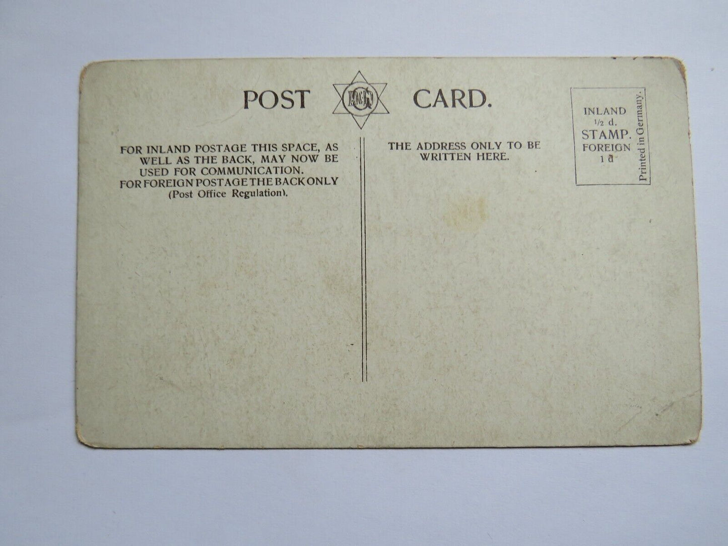 Old Postcard of Glasgow University - Ref : 1035