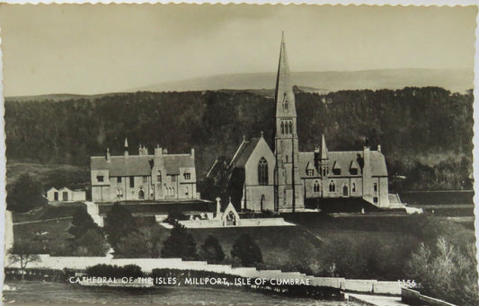 Old Postcard of Cathedral of the Isles, Millport, Isle of Cumbrae  - Ref : 1008