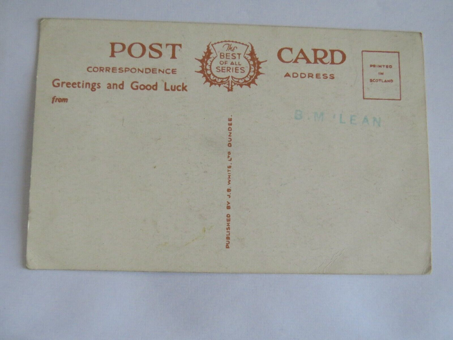 Old Postcard of The Forth Bridge - Ref : 1022