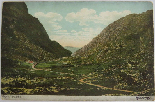 Old Postcard of Cap of Dunloe, Killarney - Ref : 1016