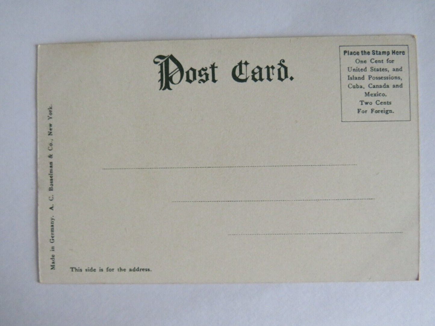 Old Postcard of State House, Boston Mass - Ref : 1018