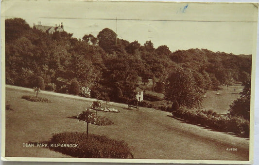 Old Postcard of Dean Park-, Kilmarnock 1949 - Ref : 1005