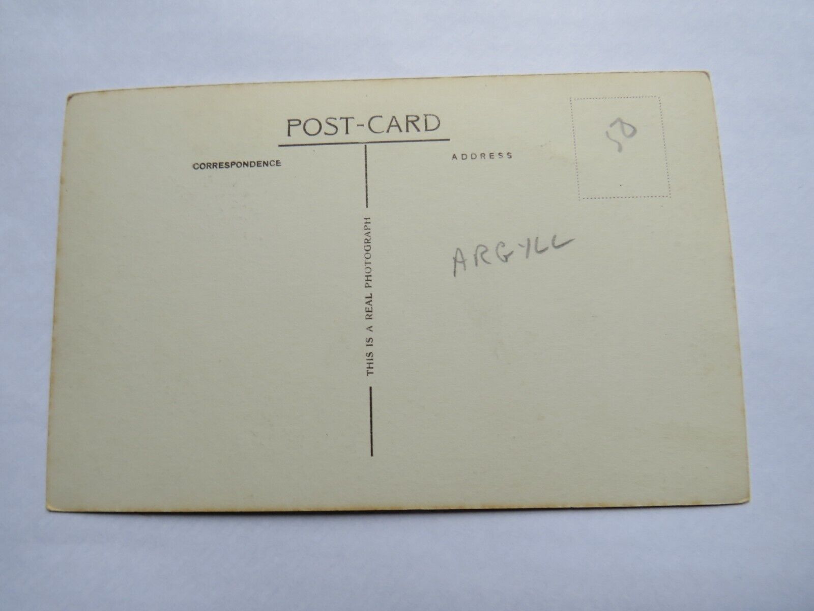 Old Postcard of Glen Coe and the Burial Island of the Mac Donalds