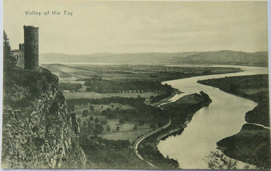 Old Postcard of Valley of the Tay, Perthshire
