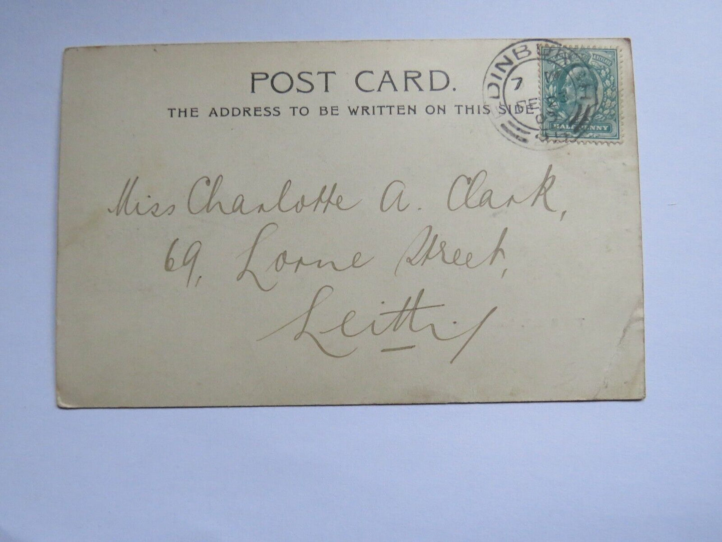 Old Postcard of The Beach, Carnoustie 1903 - Ref : 1035