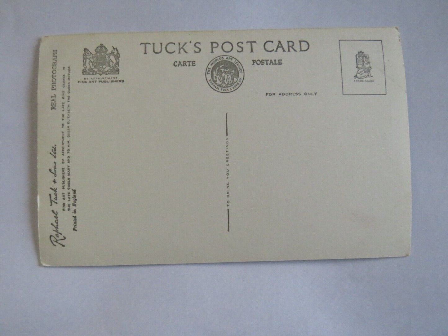 Old Antique Postcard of Mostyn Street, Looking East Craig-Y-Don - Ref : 1039