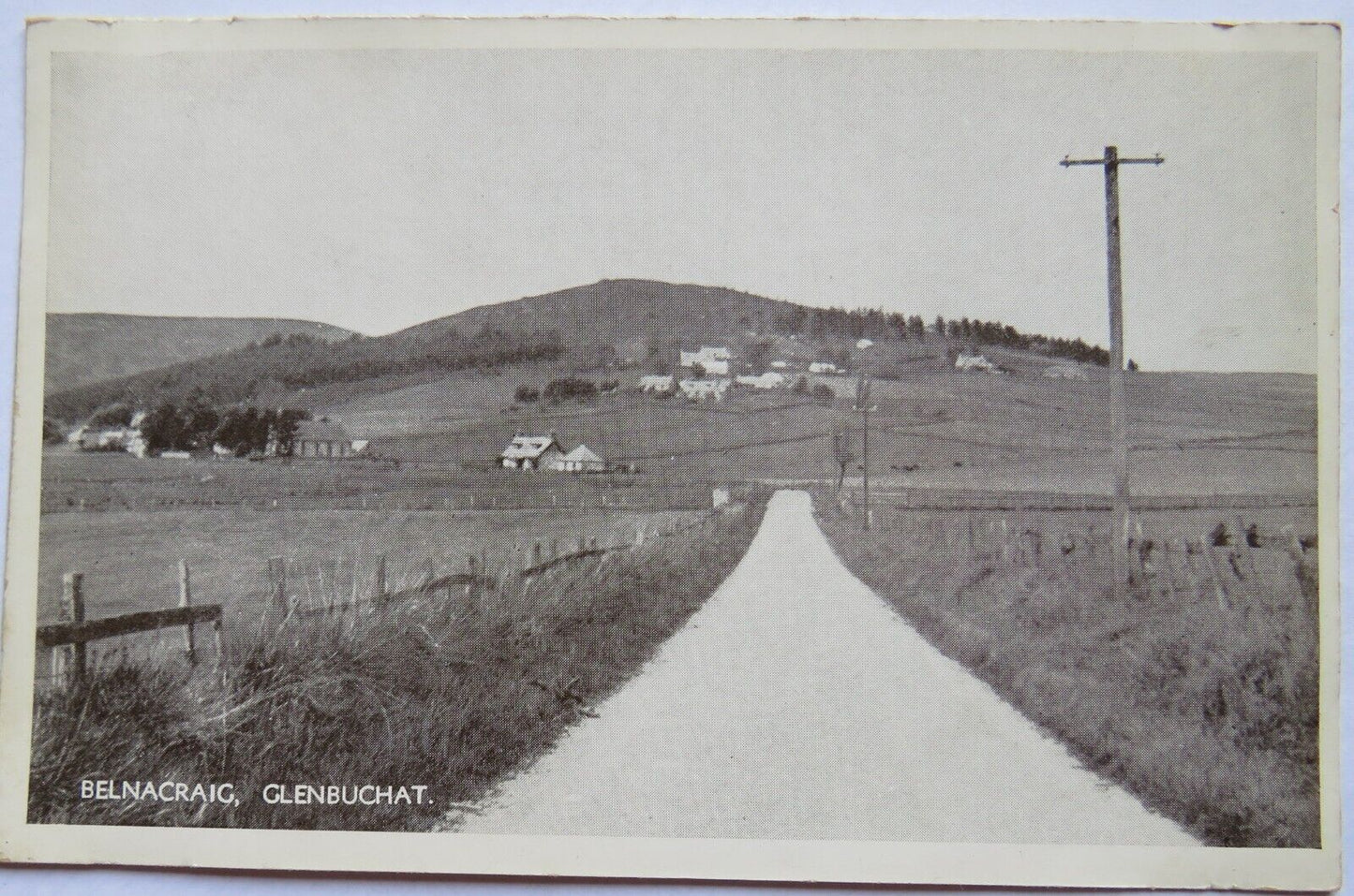 Old Postcard of Belnacraig, Glenbuchat, Aberdeenshire