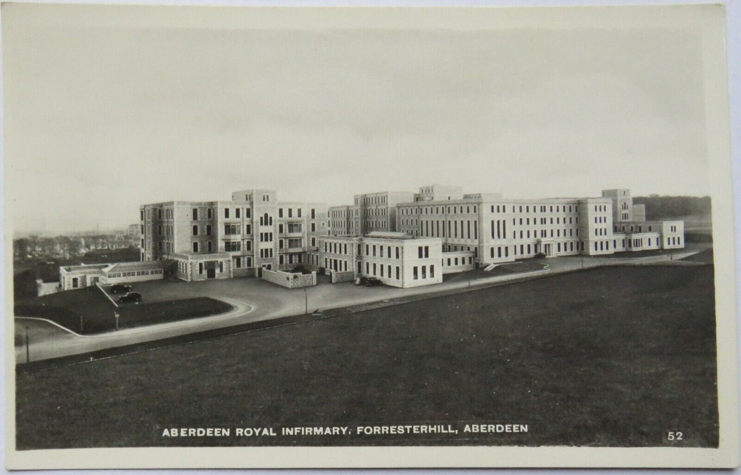 Old Postcard of Aberdeen Royal Infirmary, Forresterhill, Aberdeen