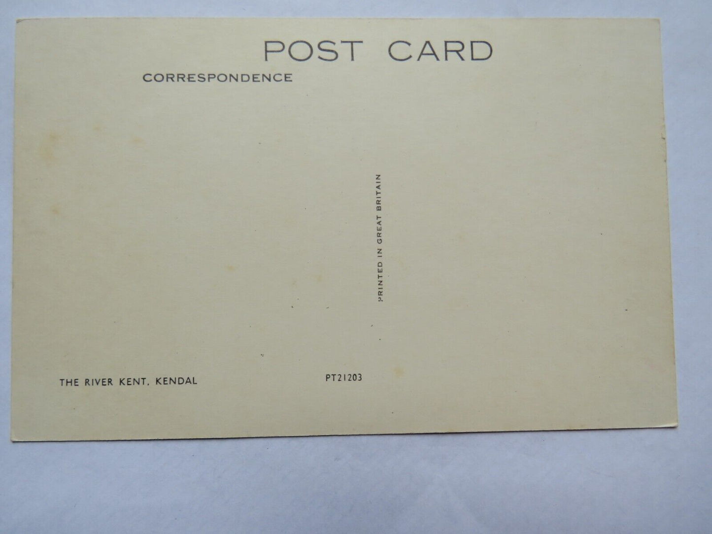Vintage Postcard of The River Kent, Kendal