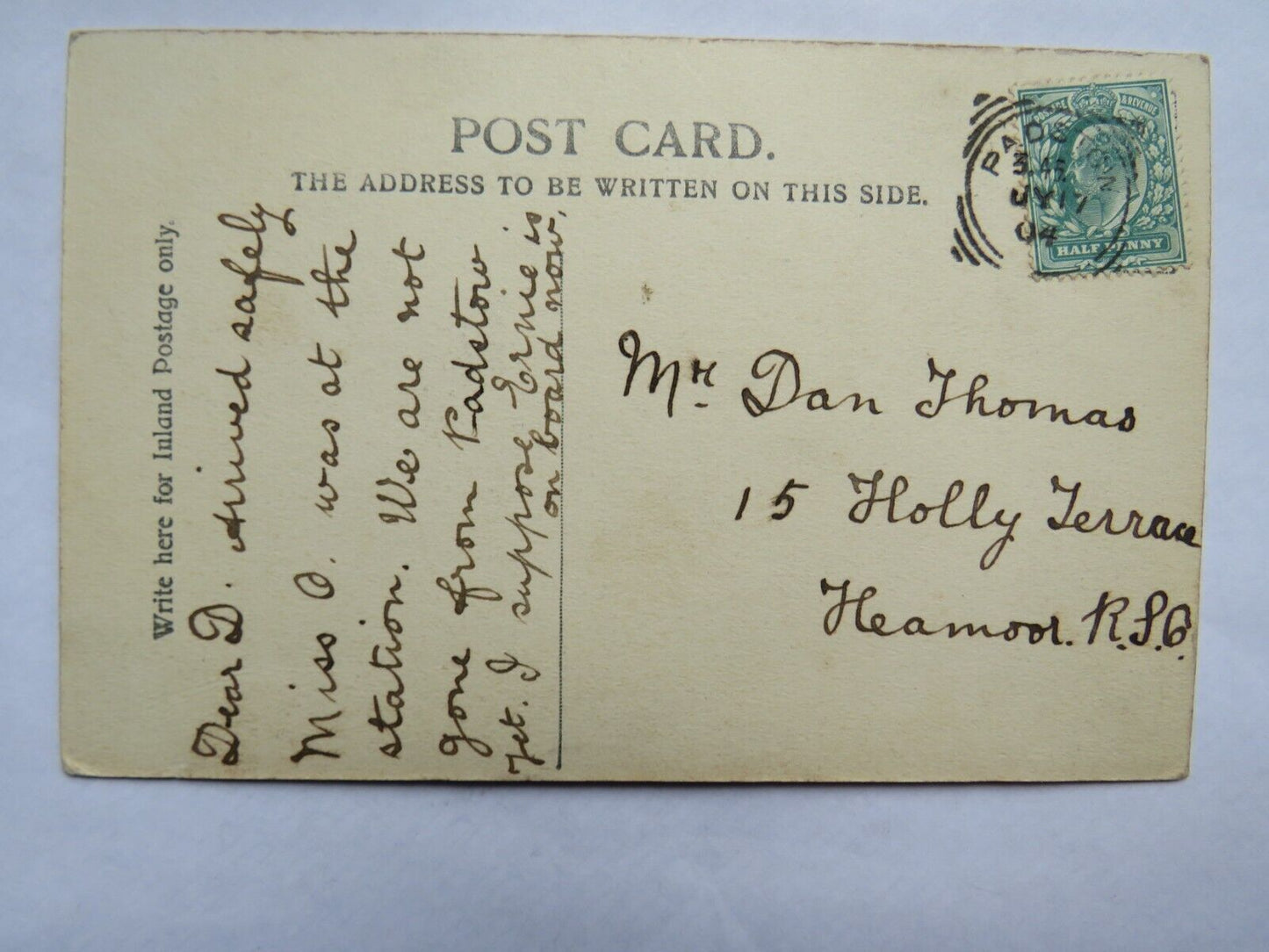 Old Postcard of York Minster 1904