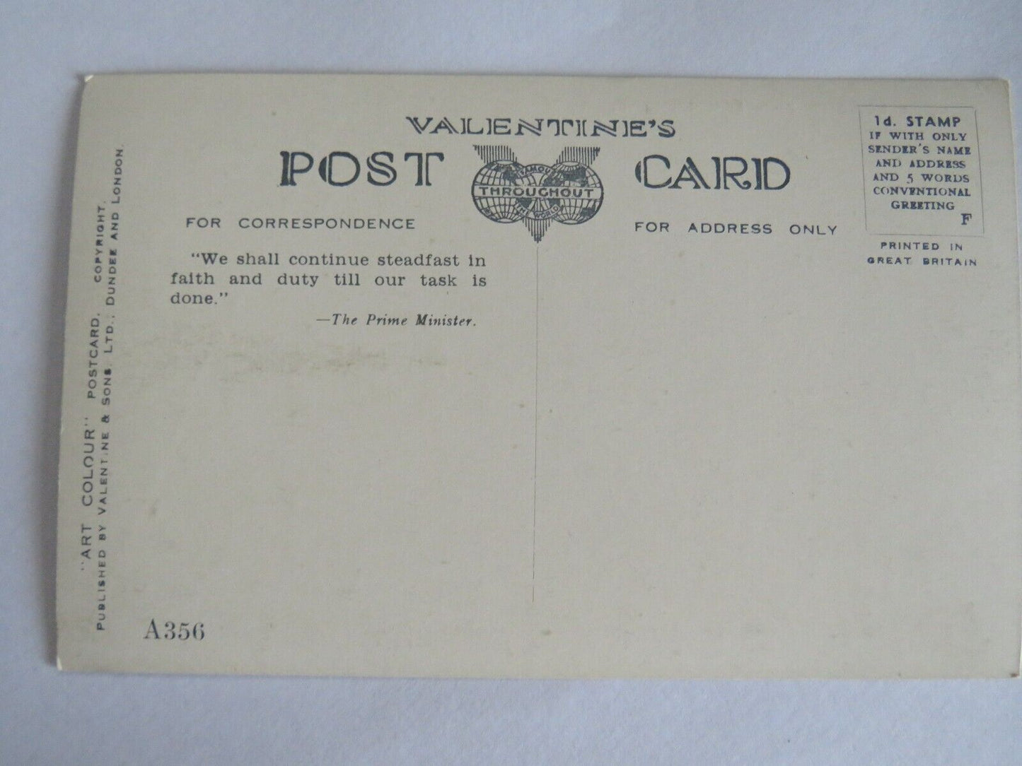 Old Postcard of Loch Lomond and Ben Lomond - Ref : 1018
