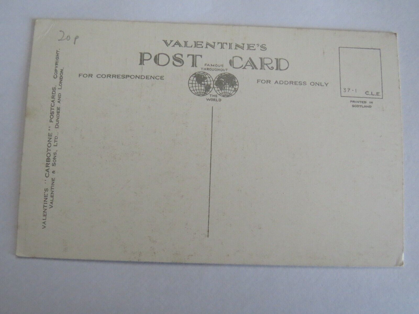 Old Postcard of Soldiers Leap, Killiecrankie - Ref : 1017