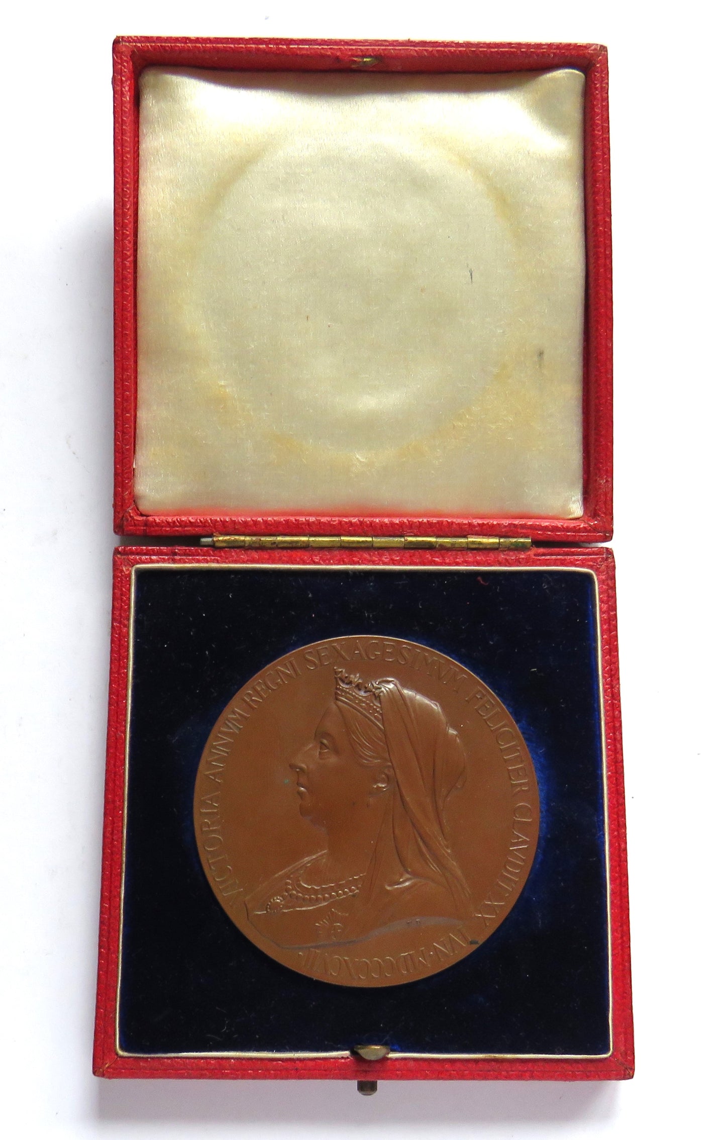 1837-1897 Queen Victoria Diamond Jubilee Large Bronze Medal