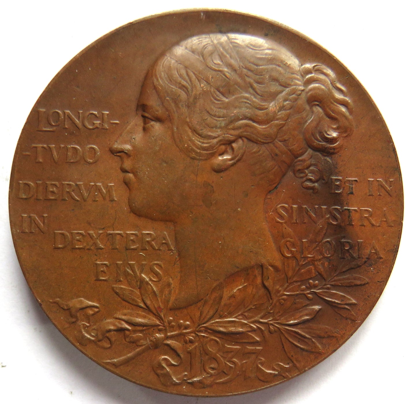 1837-1897 Queen Victoria Diamond Jubilee Large Bronze Medal