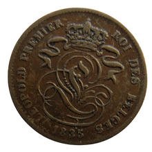 Load image into Gallery viewer, 1835 Belgium 2 Centimes Coin
