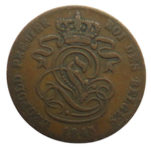 Load image into Gallery viewer, 1845 Belgium 2 Centimes Coin
