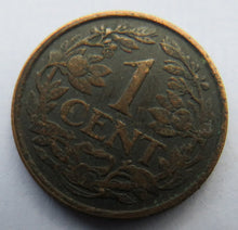 Load image into Gallery viewer, 1919 Netherlands One Cent Coin
