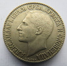 Load image into Gallery viewer, 1925 Yugoslavia 2 Dinara Coin
