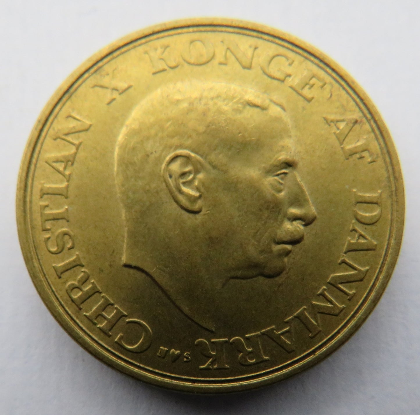 1947 Denmark One Krone Coin
