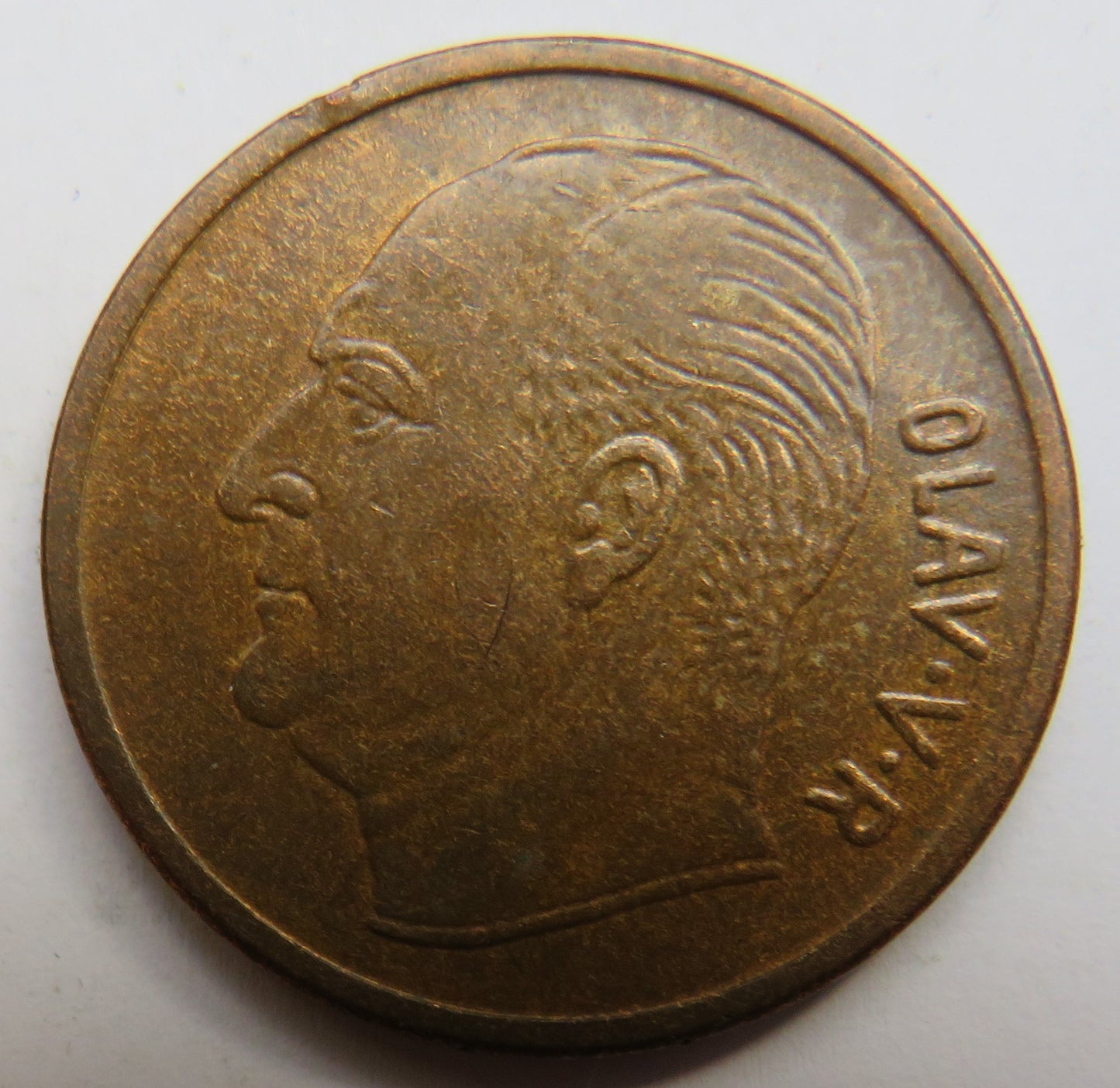 1968 Norway 5 Ore Coin