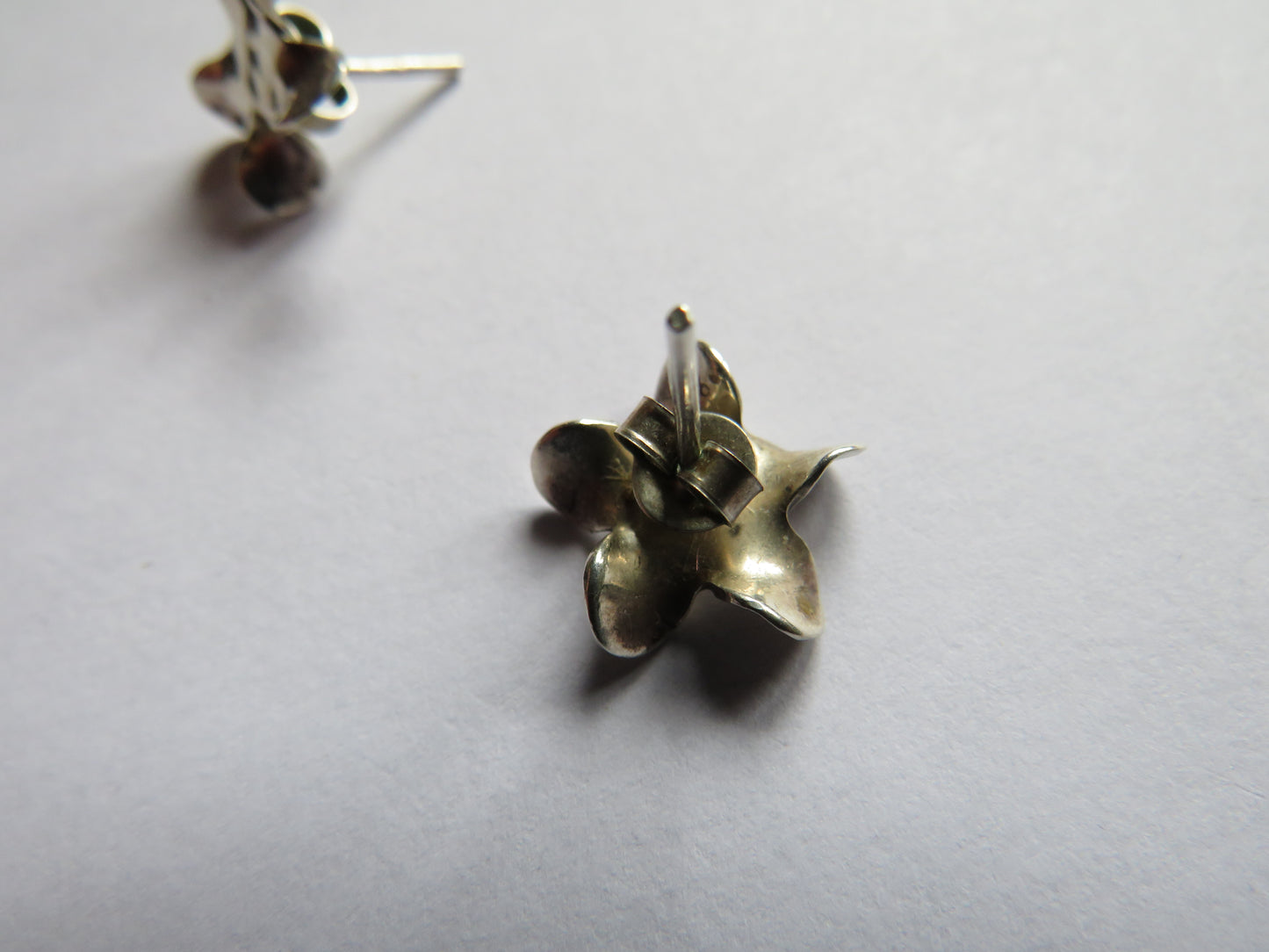 Pair of Ladies Sterling Silver Earrings