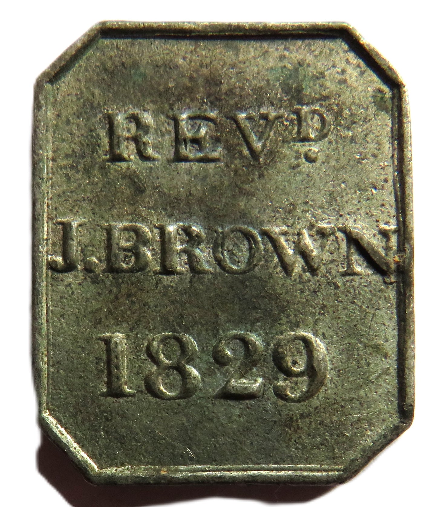 1821 Broughton Place Church Edinburgh Communion Token