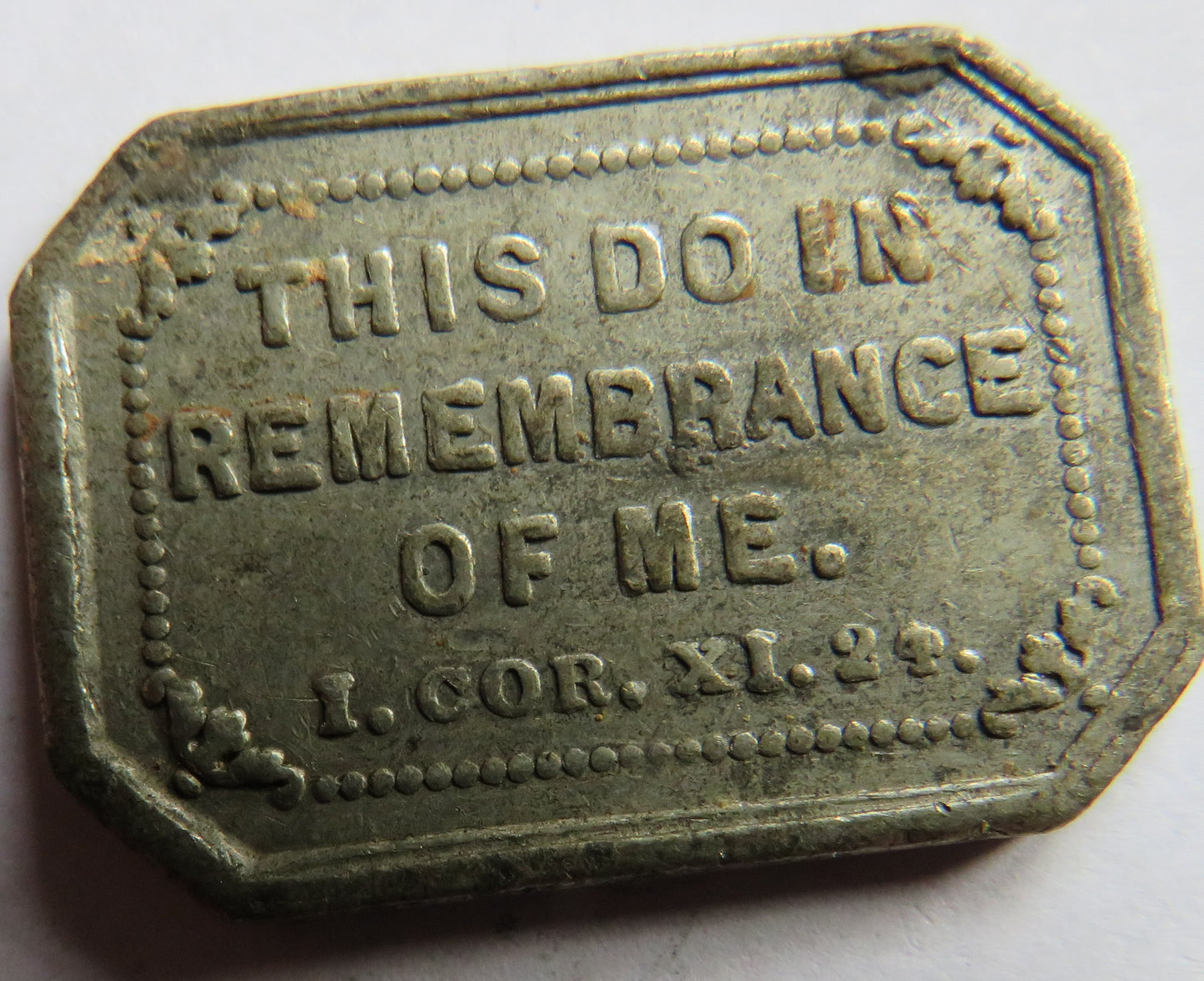1863 Brodick Parish Church Scottish Communion Token
