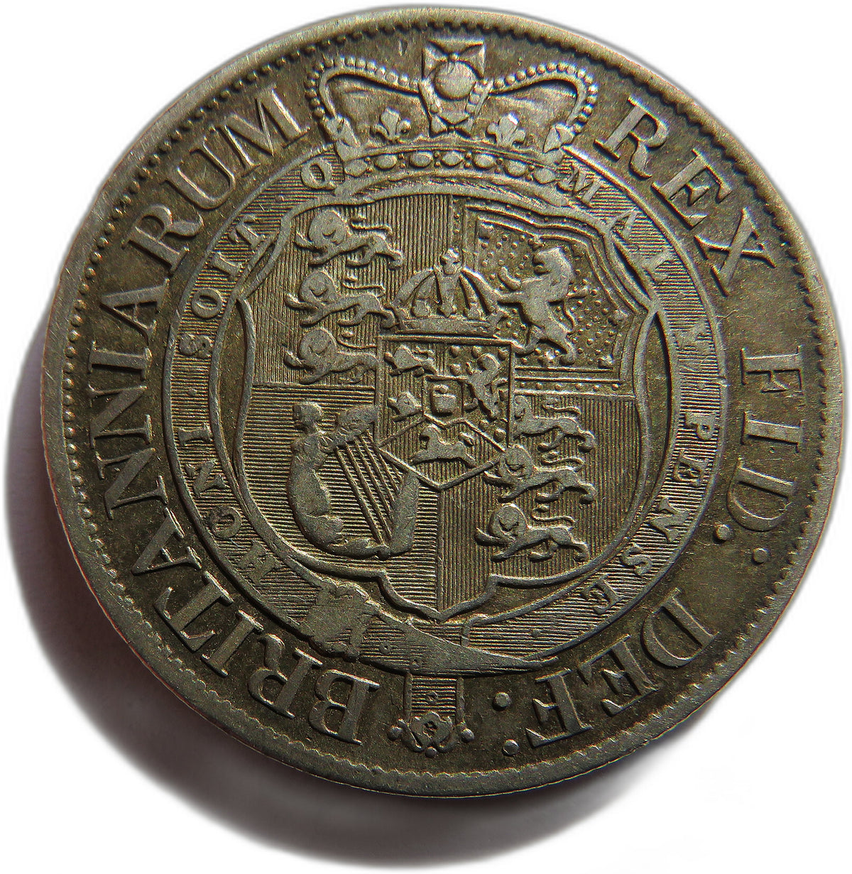 1817 King George III Silver Halfcrown Coin In Better Grade - Great Britain