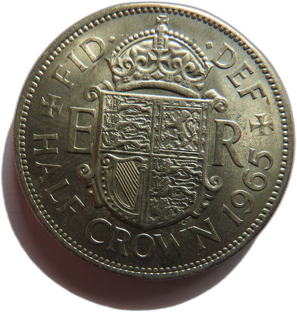 1965 Queen Elizabeth II Halfcrown Coin In High Grade - Great Britain