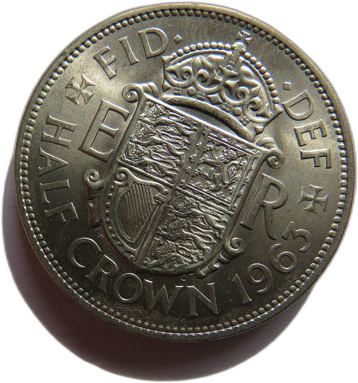 1963 Queen Elizabeth II Halfcrown Coin In High Grade - Great Britain